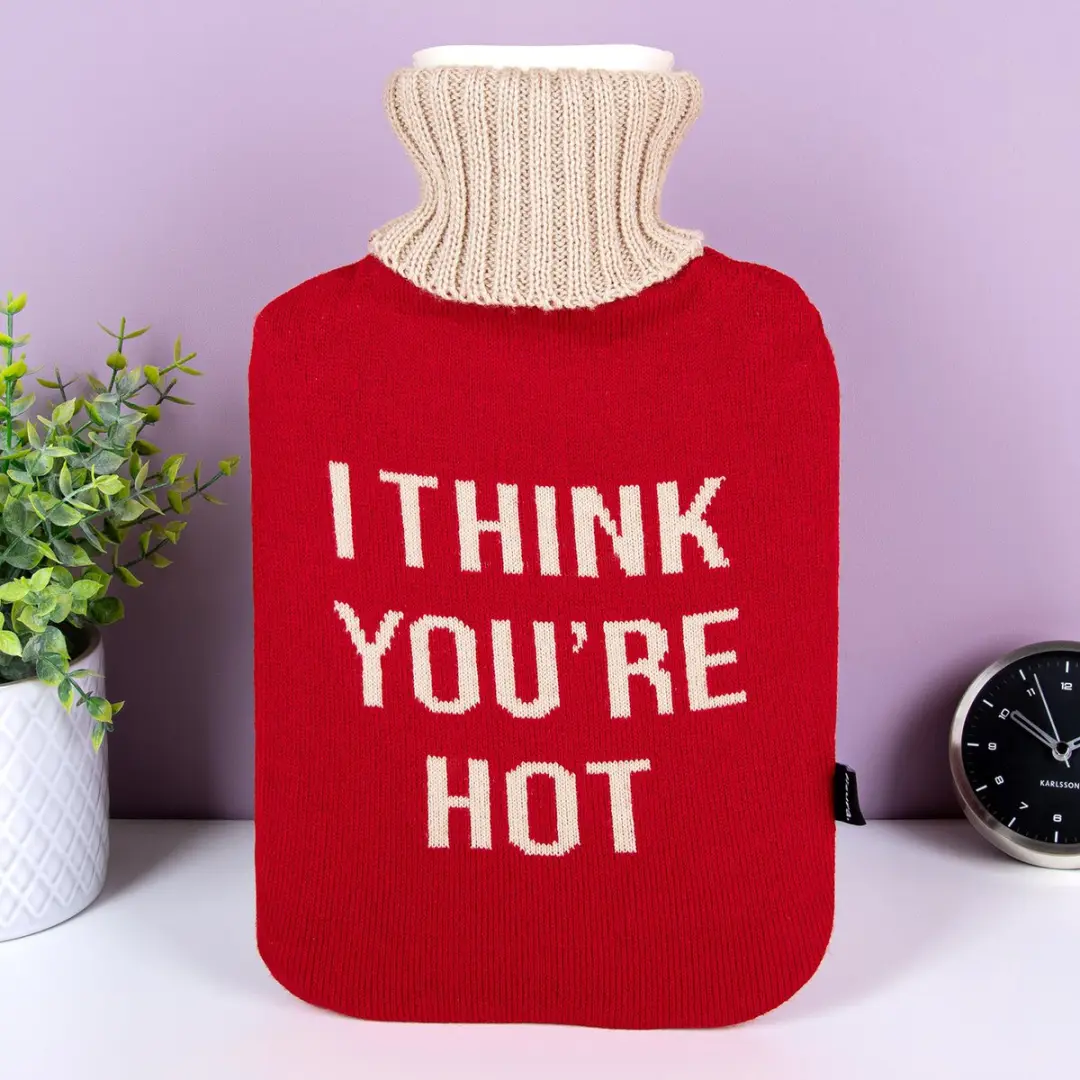 Knitted water bag I think you're hot van Fisura