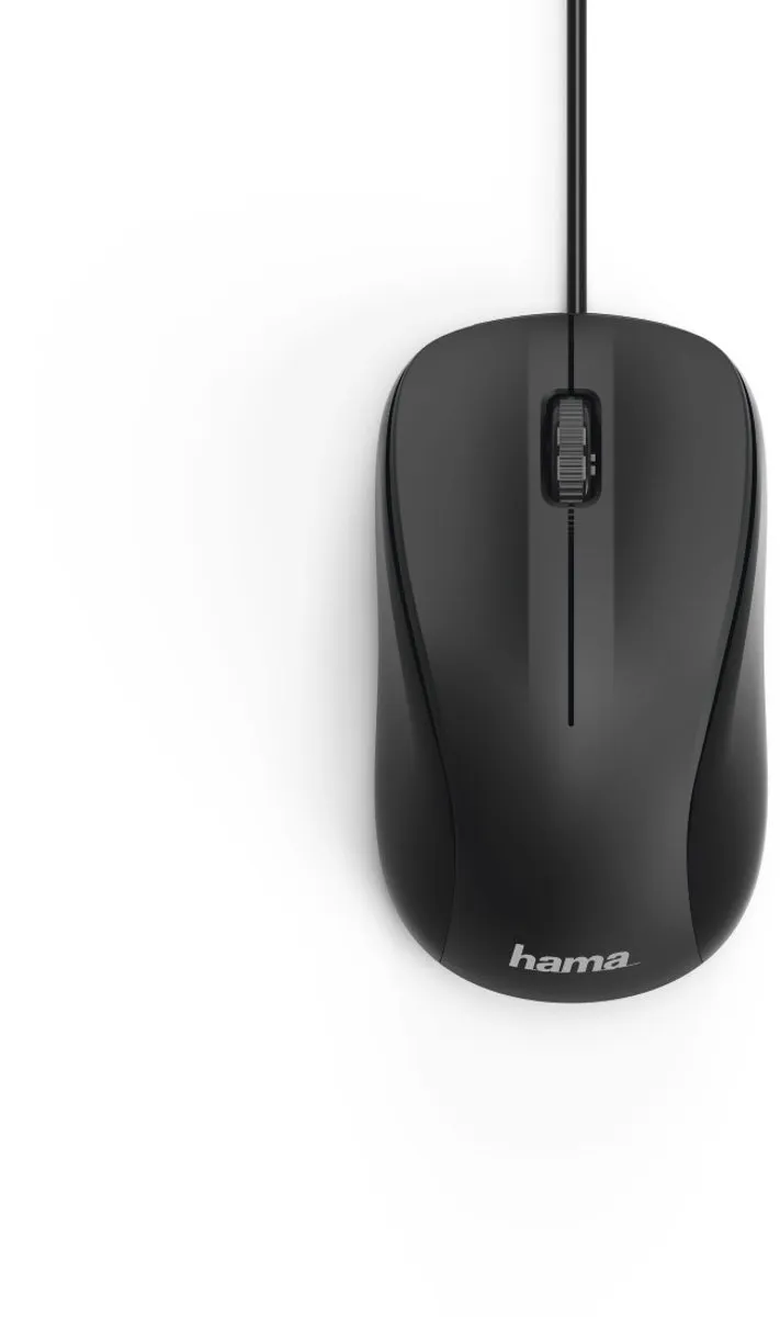 Hama MC-300 Optische Muis - 3 Knoppen - Zwart