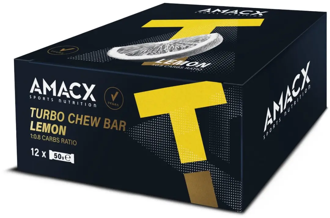 Amacx Turbo Chew Bar citroen 12 stuks - afbeelding 5 van 6