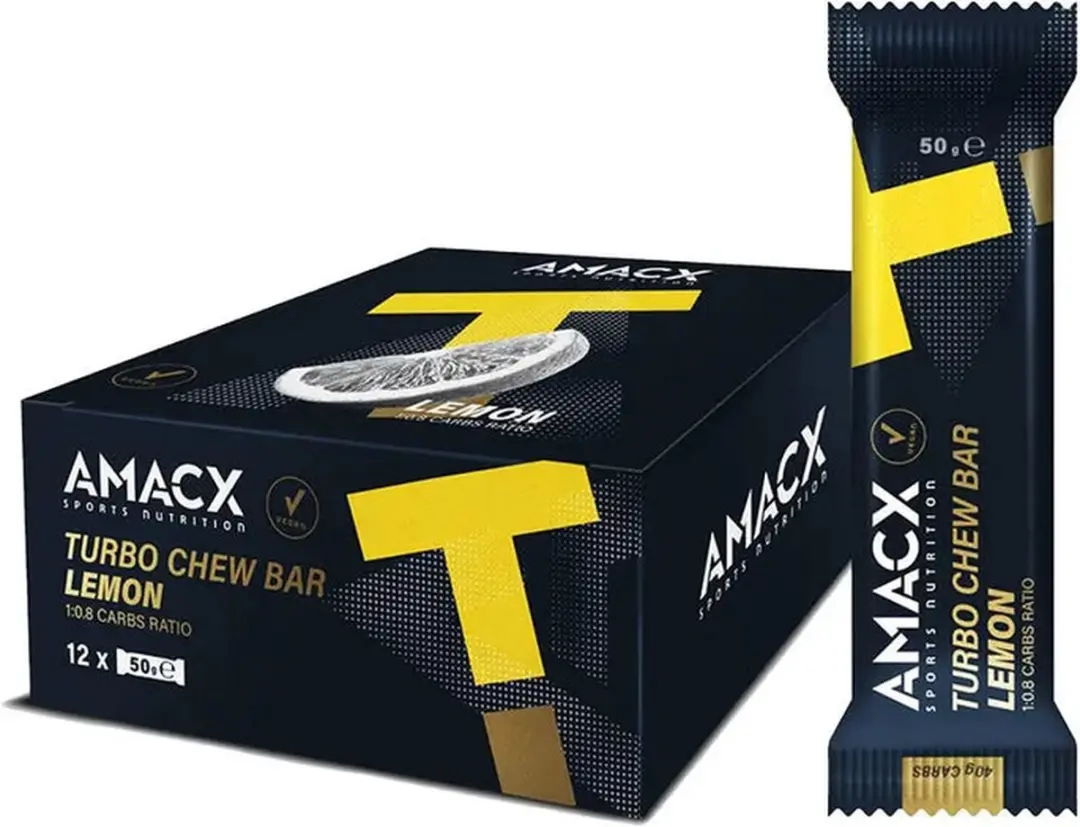 Amacx Turbo Chew Bar citroen 12 stuks
