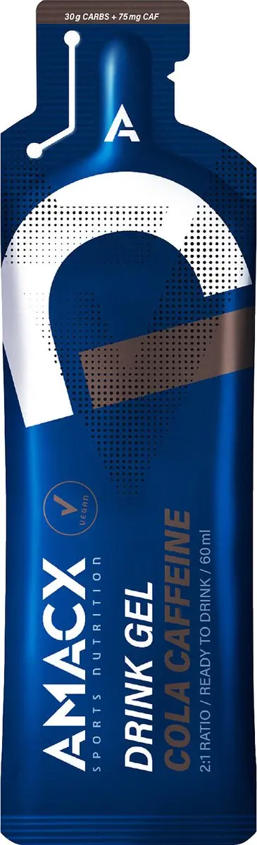 Amacx Drink Gel Cola + Cafeïne 60ml - 12 Stuks - afbeelding 2 van 6