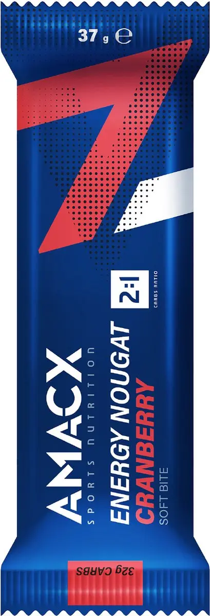 Amacx Energy Nougat Cranberry 12 Stuks - afbeelding 2 van 6