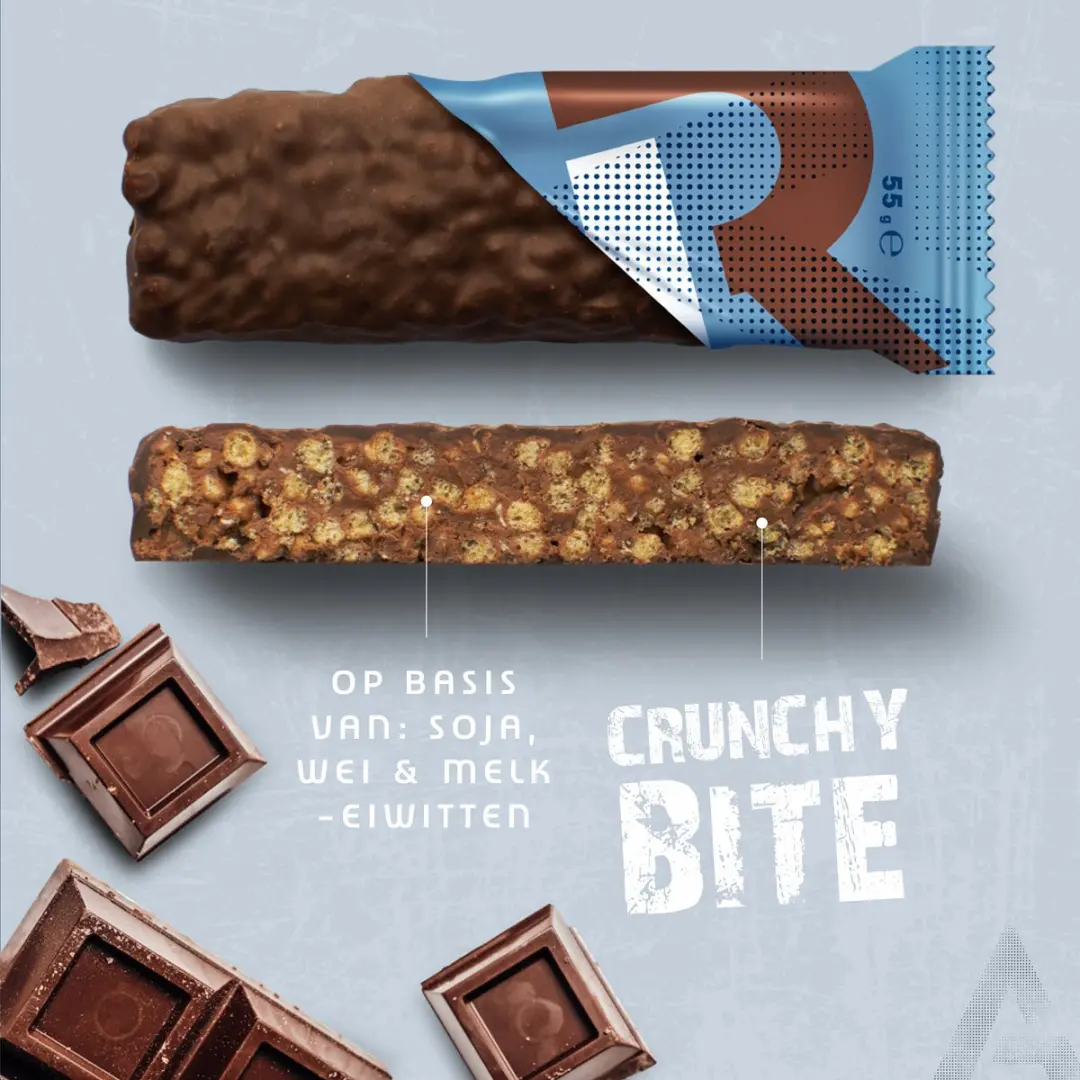 Amacx Recovery Bar Chocolate Eiwitreep 12x55g - afbeelding 3 van 6