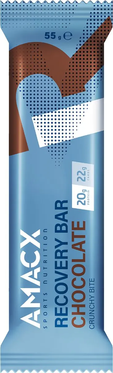 Amacx Recovery Bar Chocolate Eiwitreep 12x55g - afbeelding 2 van 6