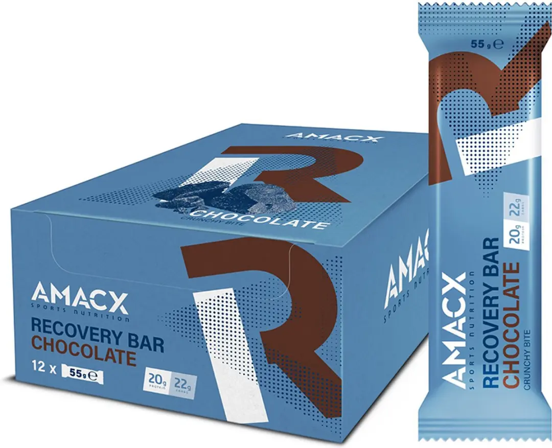 Amacx Recovery Bar Chocolate Eiwitreep 12x55g