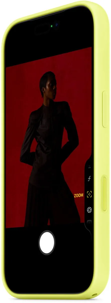 Apple iPhone 17 Pro Max Siliconenhoesje MGFM4ZM/A - Neon Geel