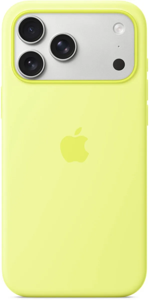 Apple iPhone 17 Pro Max Siliconenhoesje MGFM4ZM/A - Neon Geel
