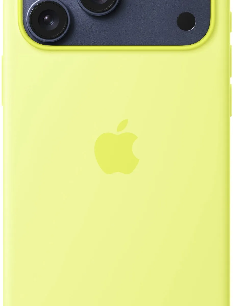 Apple iPhone 17 Pro Max Siliconenhoesje MGFM4ZM/A - Neon Geel