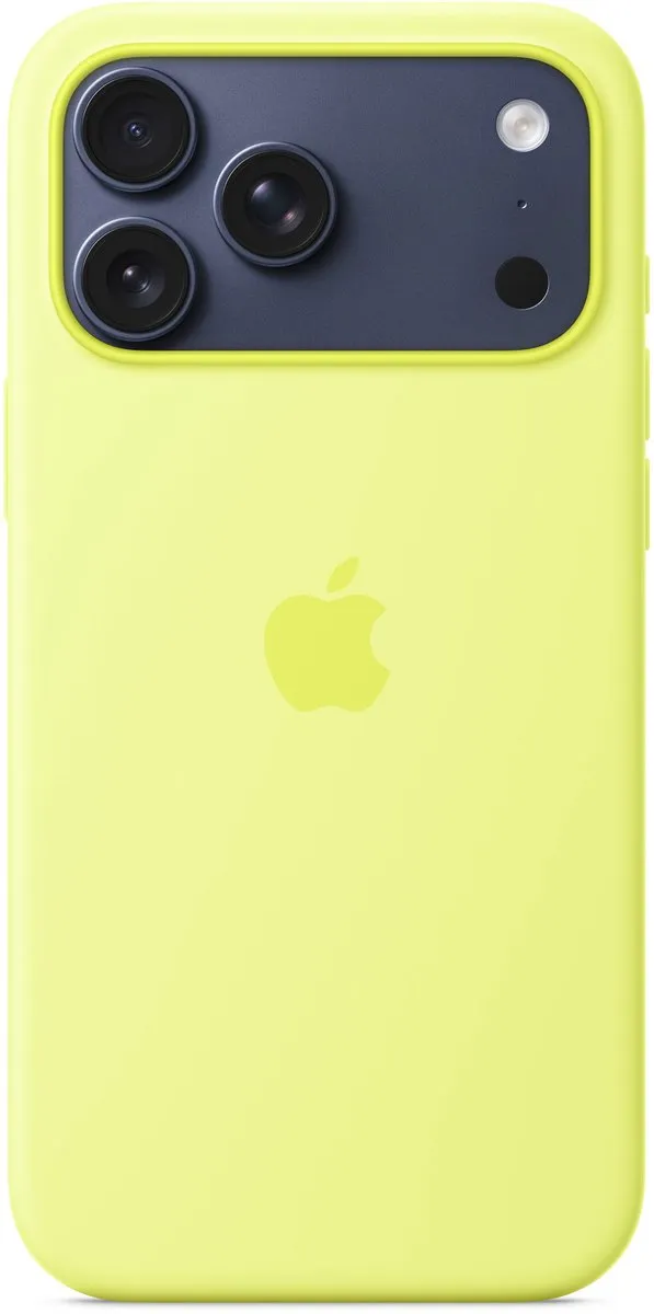 Apple iPhone 17 Pro Max Siliconenhoesje MGFM4ZM/A - Neon Geel