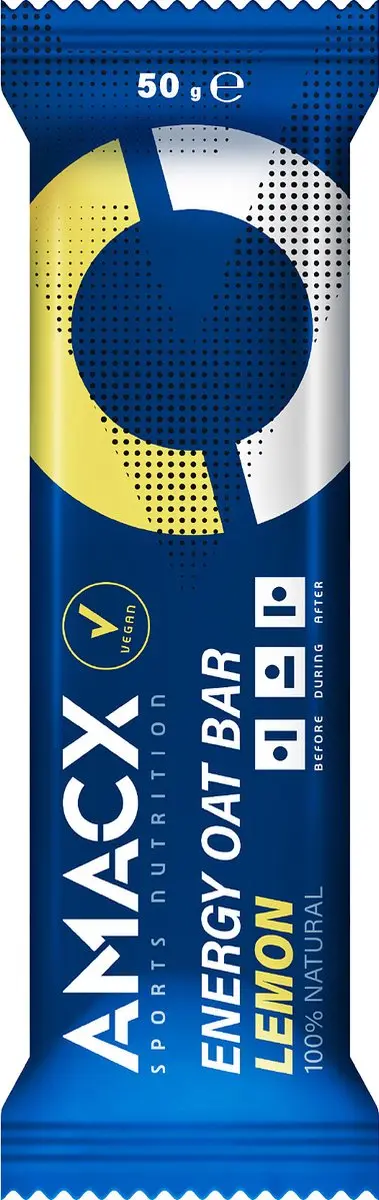 Amacx Energy Oat Bar Citroen 12 Stuks - afbeelding 2 van 6