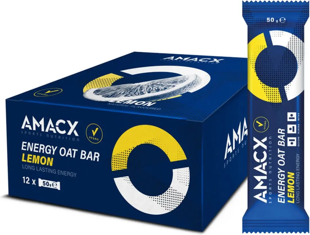 Amacx Energy Oat Bar Citroen 12 Stuks