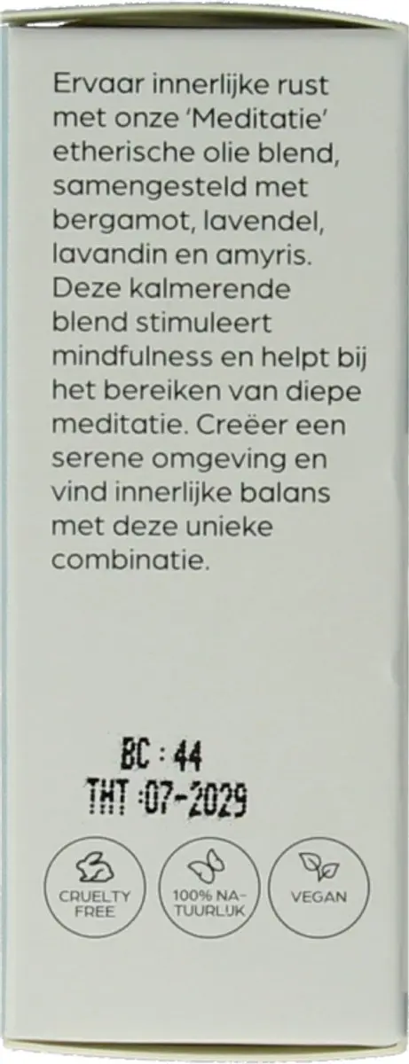 Volatile Meditatie etherische olie 10ml - afbeelding 4 van 6