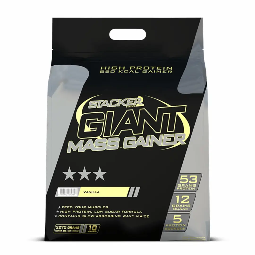 Stacker Giant Mass Gainer 2270g Vanille