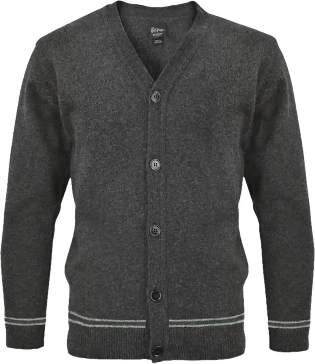 Harry Potter Lochaven Slytherin/Zwadderich V-Neck Cardigan