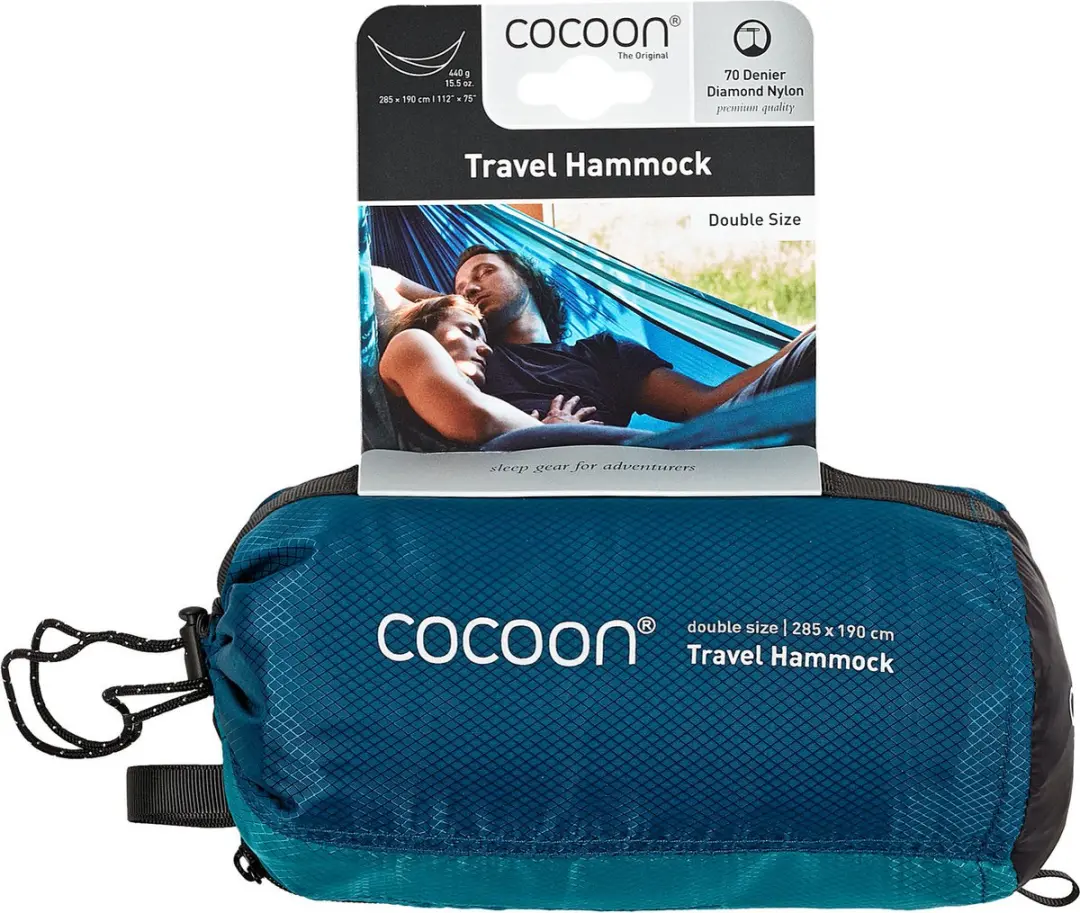 Cocoon Travel Hamock Double Blue Moon - afbeelding 2 van 4