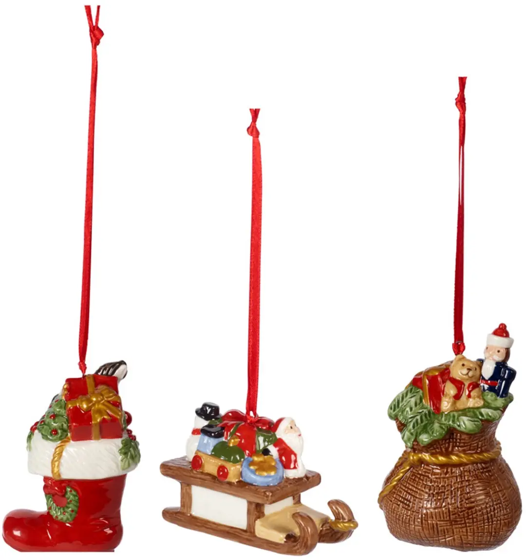 Villeroy & Boch Nostalgic Ornaments Kerstdecoratie 3 Stuks
