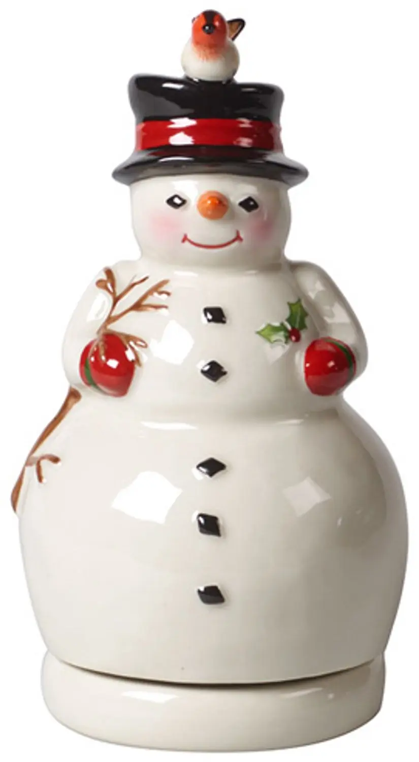 Villeroy & Boch Nostalgic Melody Sneeuwman Draaiend