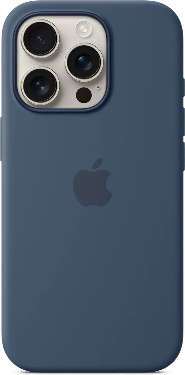 Apple iPhone 16 Pro Silicone Backcover MagSafe - Denim