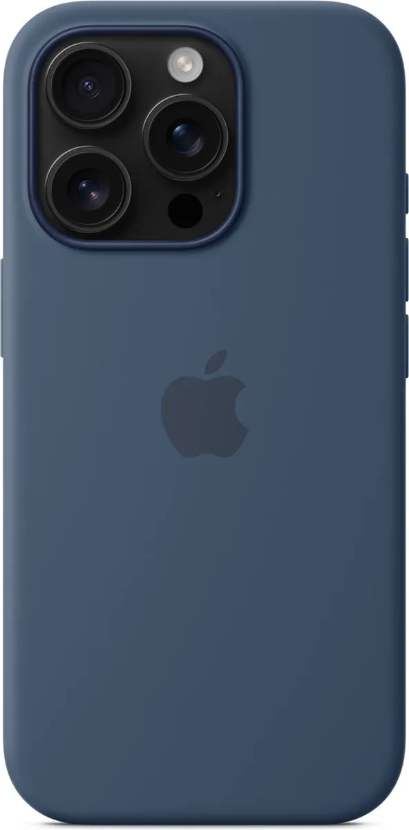 Apple iPhone 16 Pro Silicone Backcover MagSafe - Denim