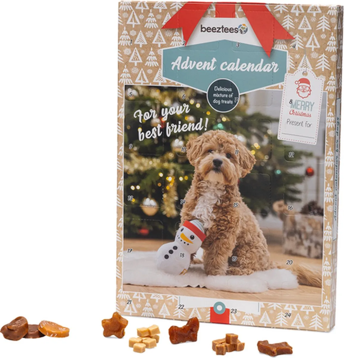Beeztees Kerst Adventskalender Hondensnacks