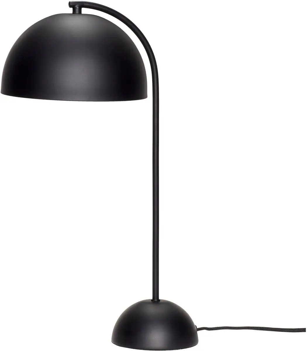 Hübsch Tafellamp Zwart Metaal ø23x48cm