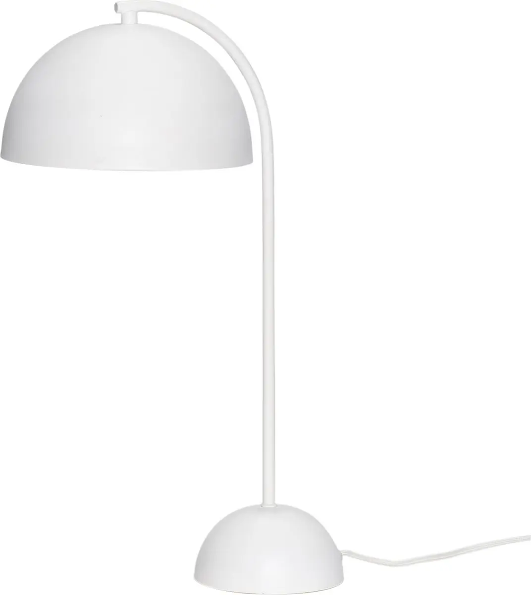 Hübsch Tafellamp Wit Metaal ø23x48cm