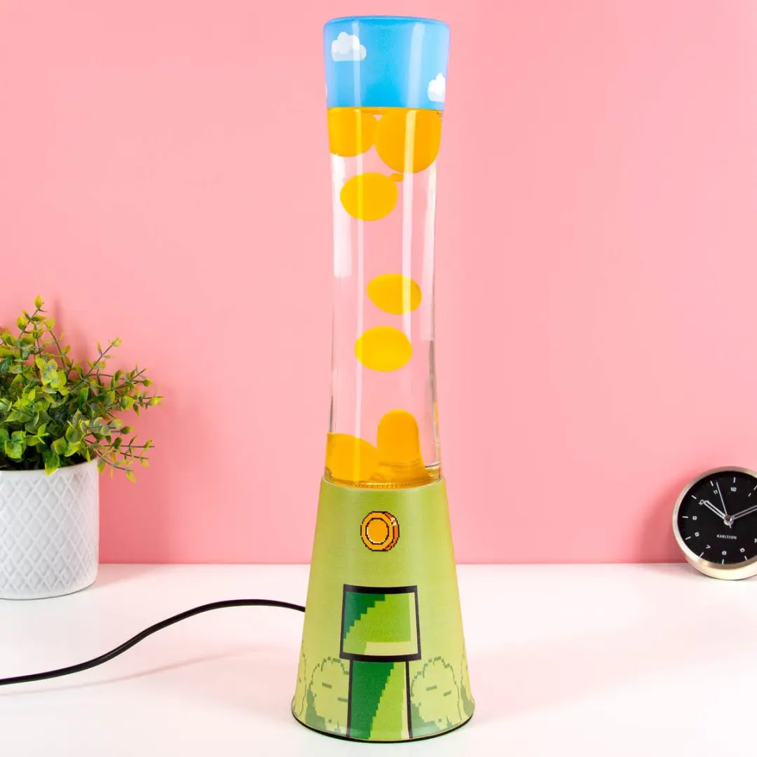 Fisura Lavalamp gamer geel