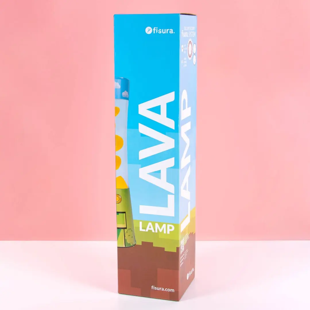 Fisura Lavalamp gamer geel - afbeelding 4 van 5