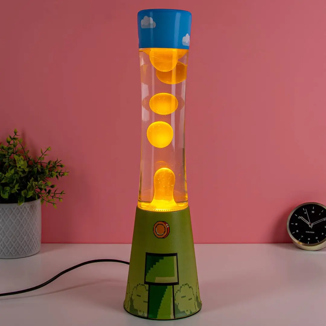 Fisura Lavalamp gamer geel - afbeelding 2 van 5