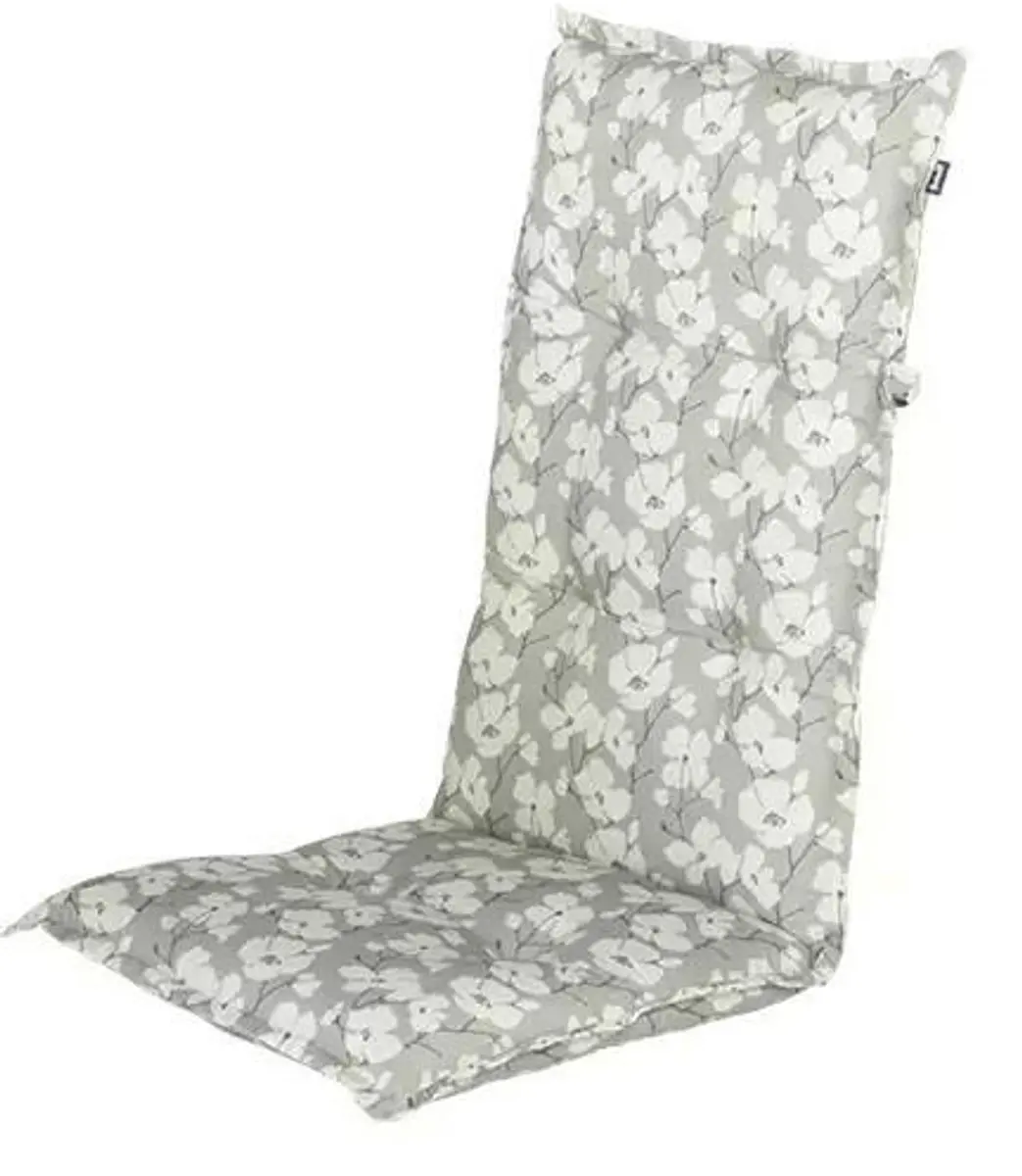Tuinkussen Hoge Rug Nina Grey