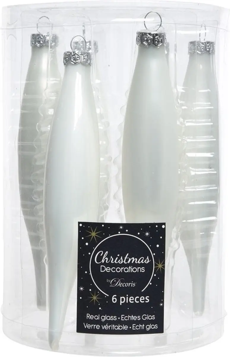 Decoris kerstbal pegels