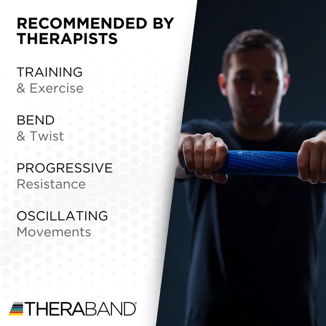Thera-Band FlexBar Blauw 30cm - afbeelding 2 van 6
