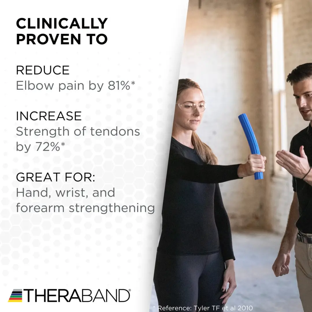 Thera-Band FlexBar Blauw 30cm - afbeelding 3 van 6