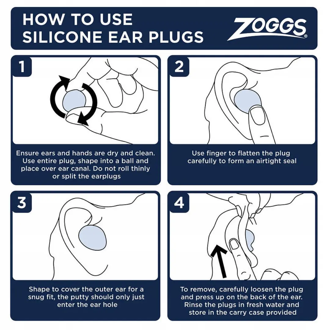 Zoggs Ear Putty Oordopjes - 4 Stuks - afbeelding 2 van 6