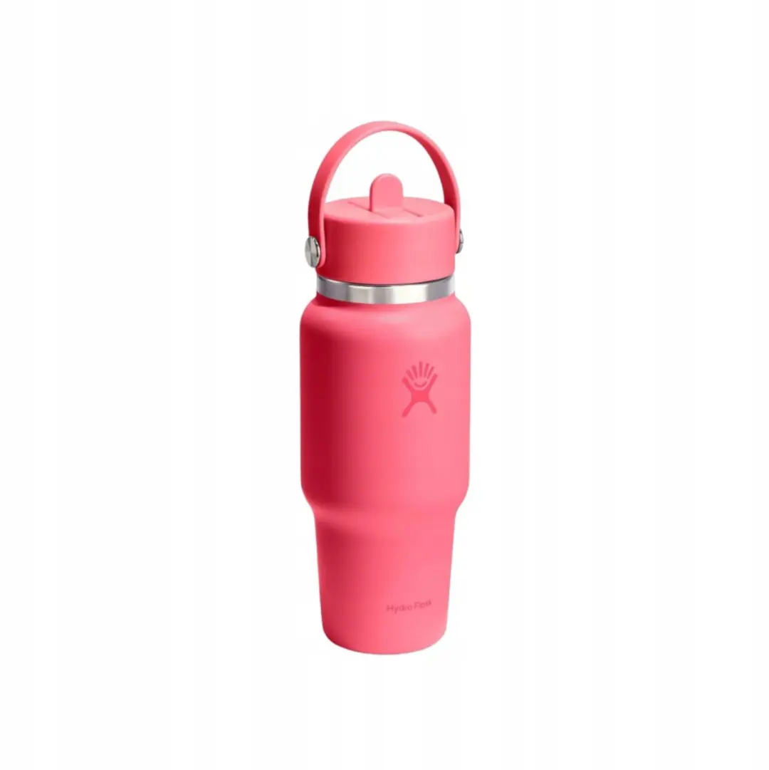Hydro Flask Reisfles 710ml Flex Straw Cap Roze - afbeelding 2 van 3