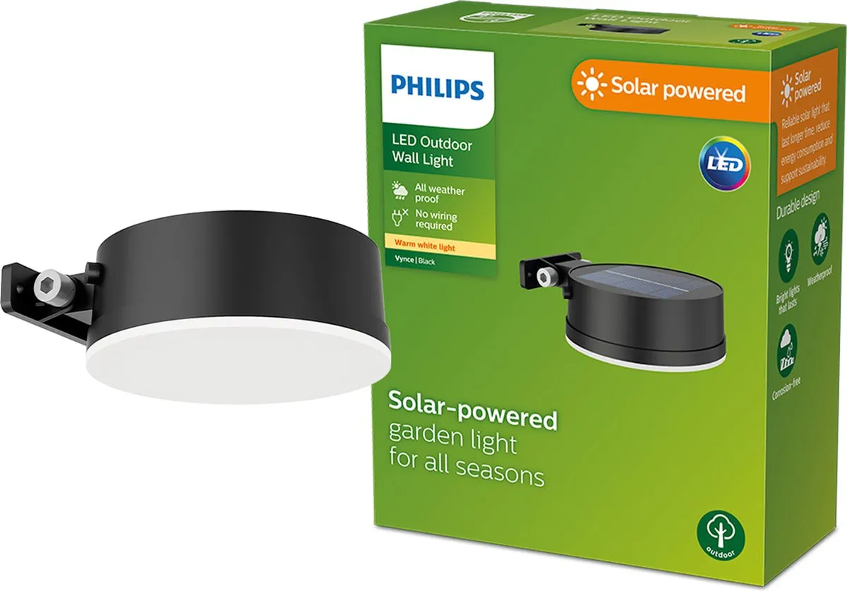 Philips Vynce Solar Wandlamp