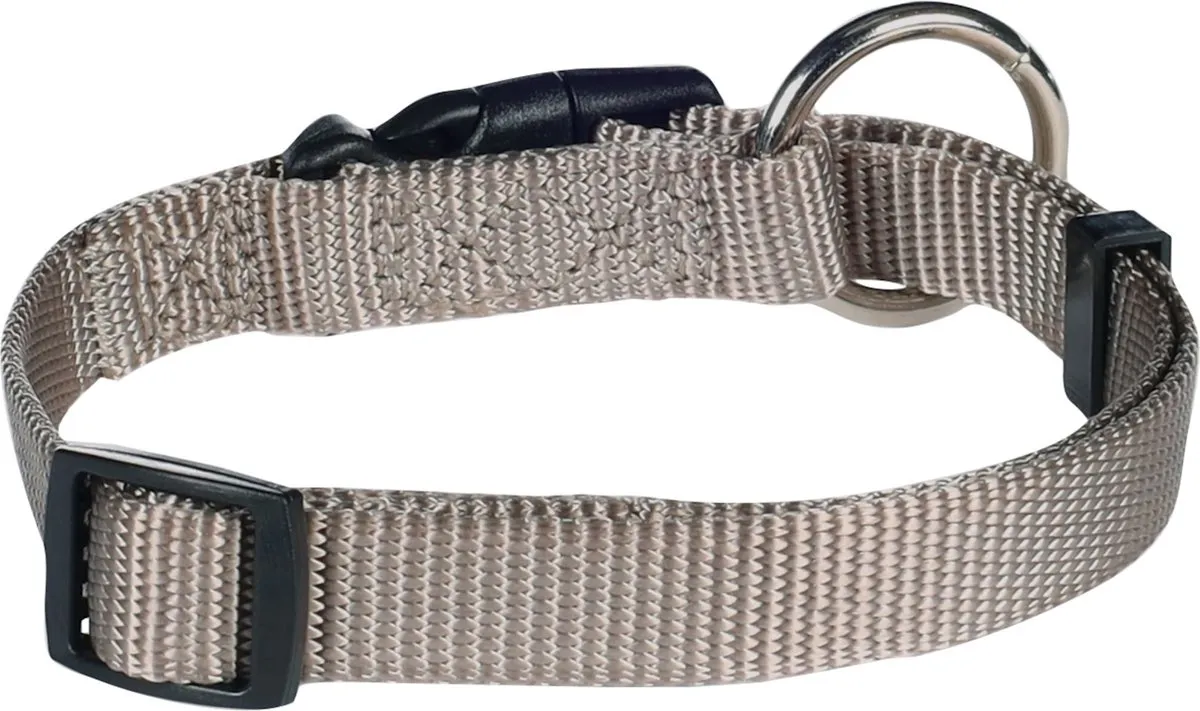 Flamingo Ziggi Halsband - S 30-45cm - Grijs