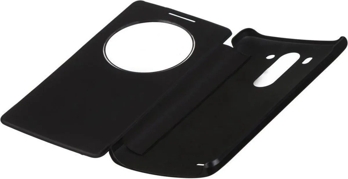 LG Quick Circle Hoesje CCF-490G.AGEUTB - LG G3s - Zwart