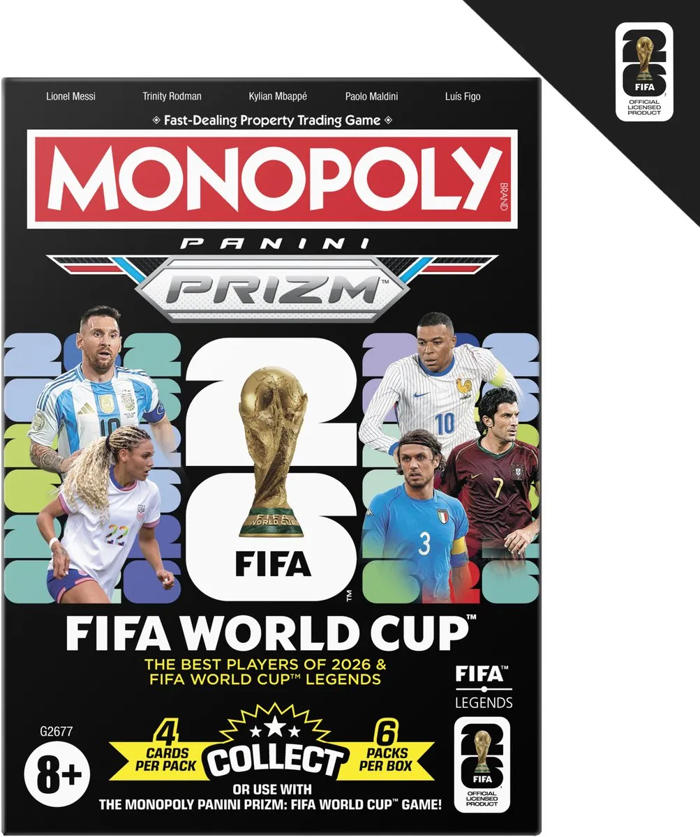 Monopoly Panini Prizm FIFA World Cup Boosterbox G2677
