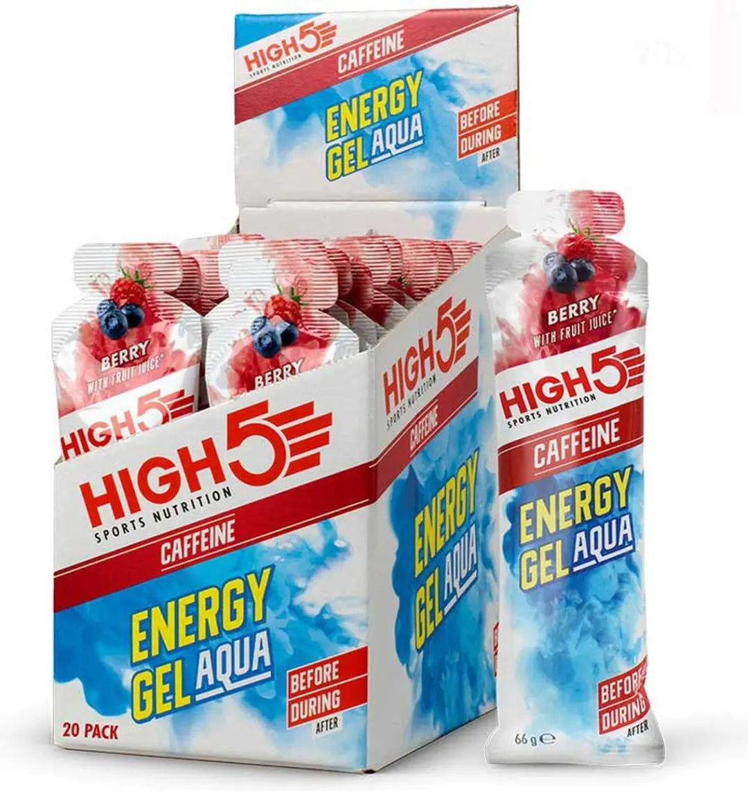 HIGH5 Energy Gel Aqua Bessen 20x66g