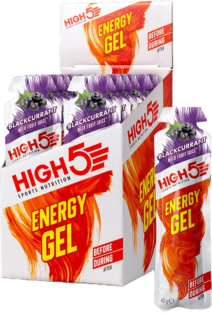 HIGH5 Energy Gel Zwarte bes