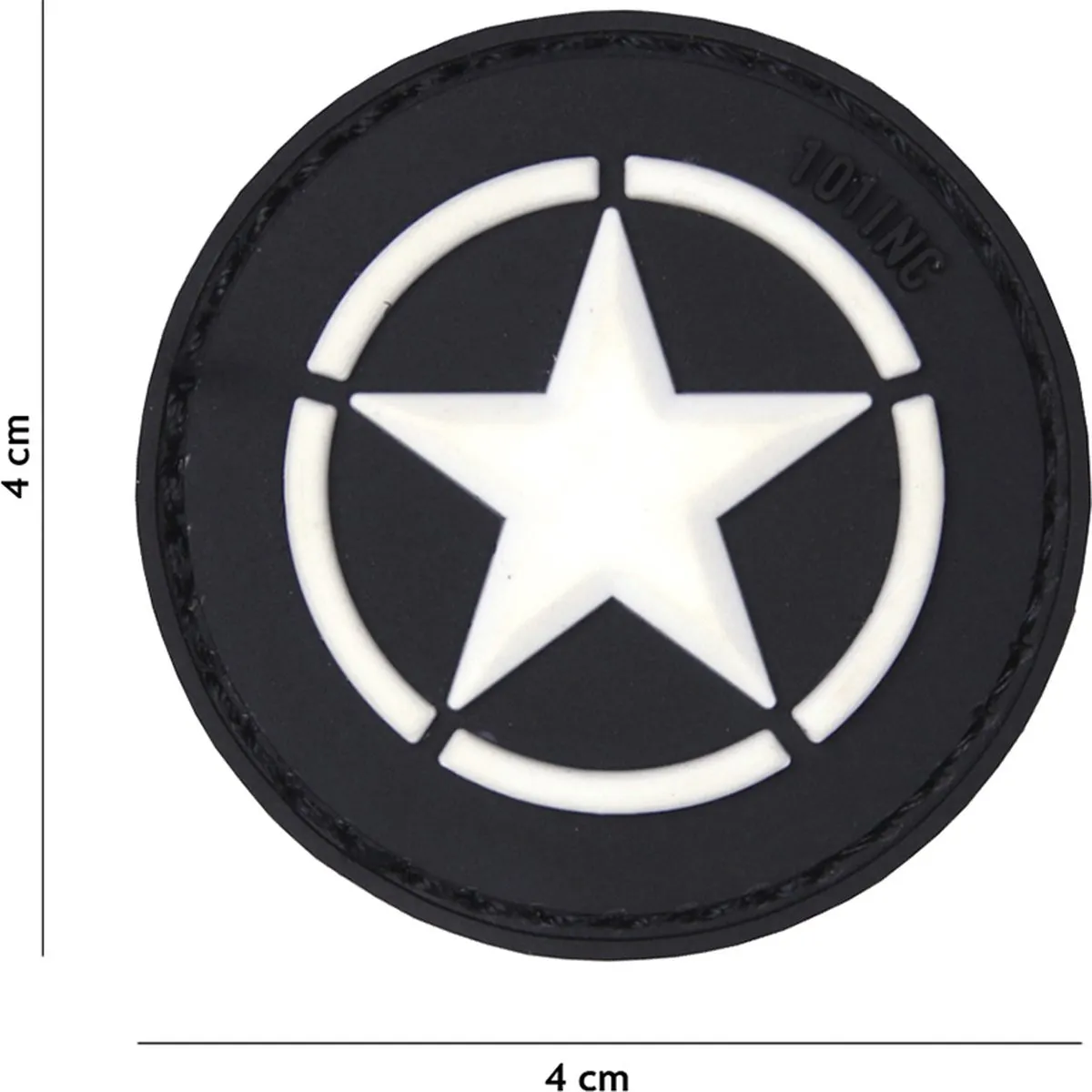101 Inc Embleem 3D PVC Allied Star 18044