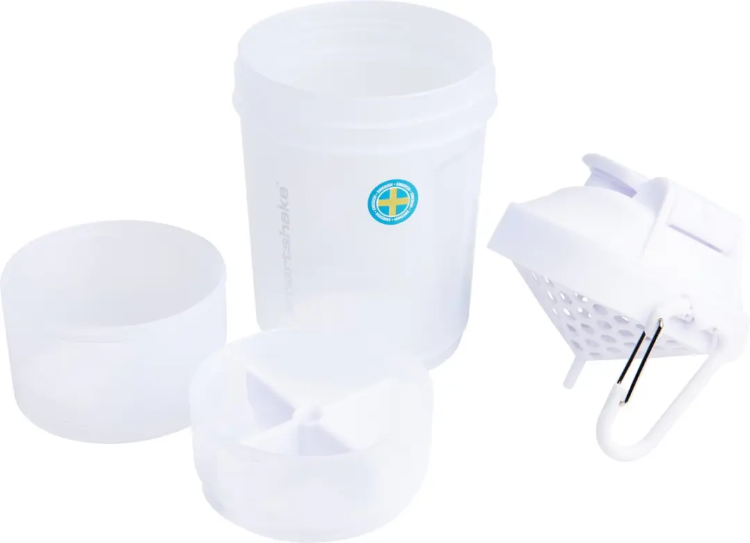 SmartShake Original2GO 600ml Shakebeker 600ml - Wit - afbeelding 2 van 3