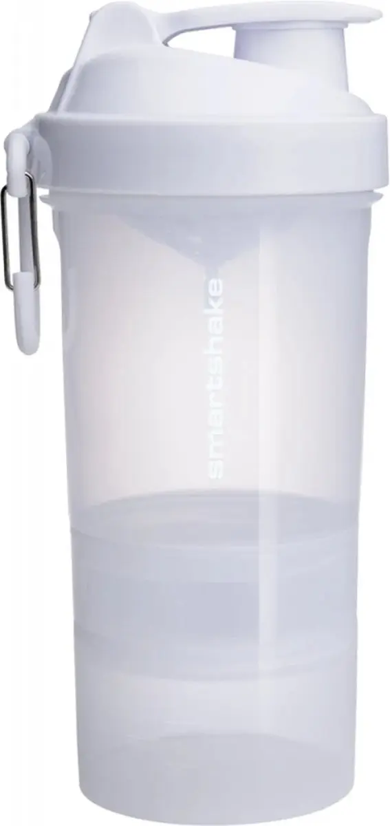 SmartShake Original2GO 600ml Shakebeker 600ml - Wit - afbeelding 3 van 3