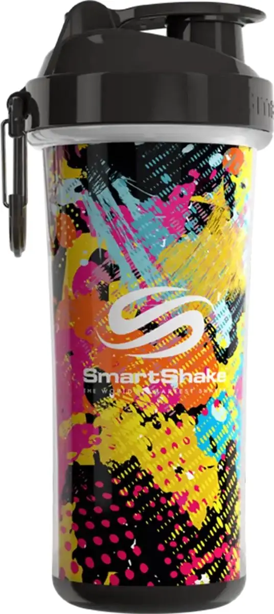 SmartShake Double Wall Shakebeker 750ml Graffiti
