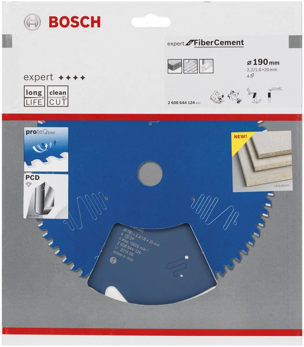 Bosch Expert for Wood Cirkelzaagblad 190mm - 36 Tanden