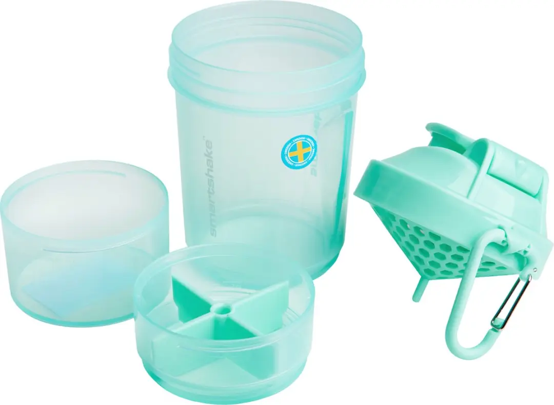 SmartShake Original2GO 600ml Shaker - Mint Groen - afbeelding 2 van 4