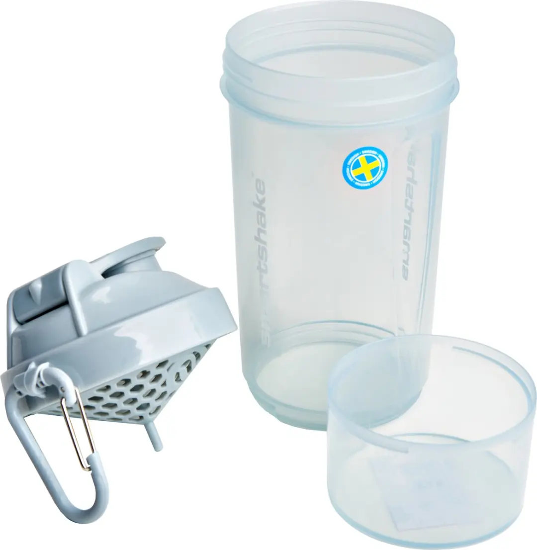 SmartShake Original2Go One Shakebeker 800ml - Blauw Grijs - afbeelding 2 van 2