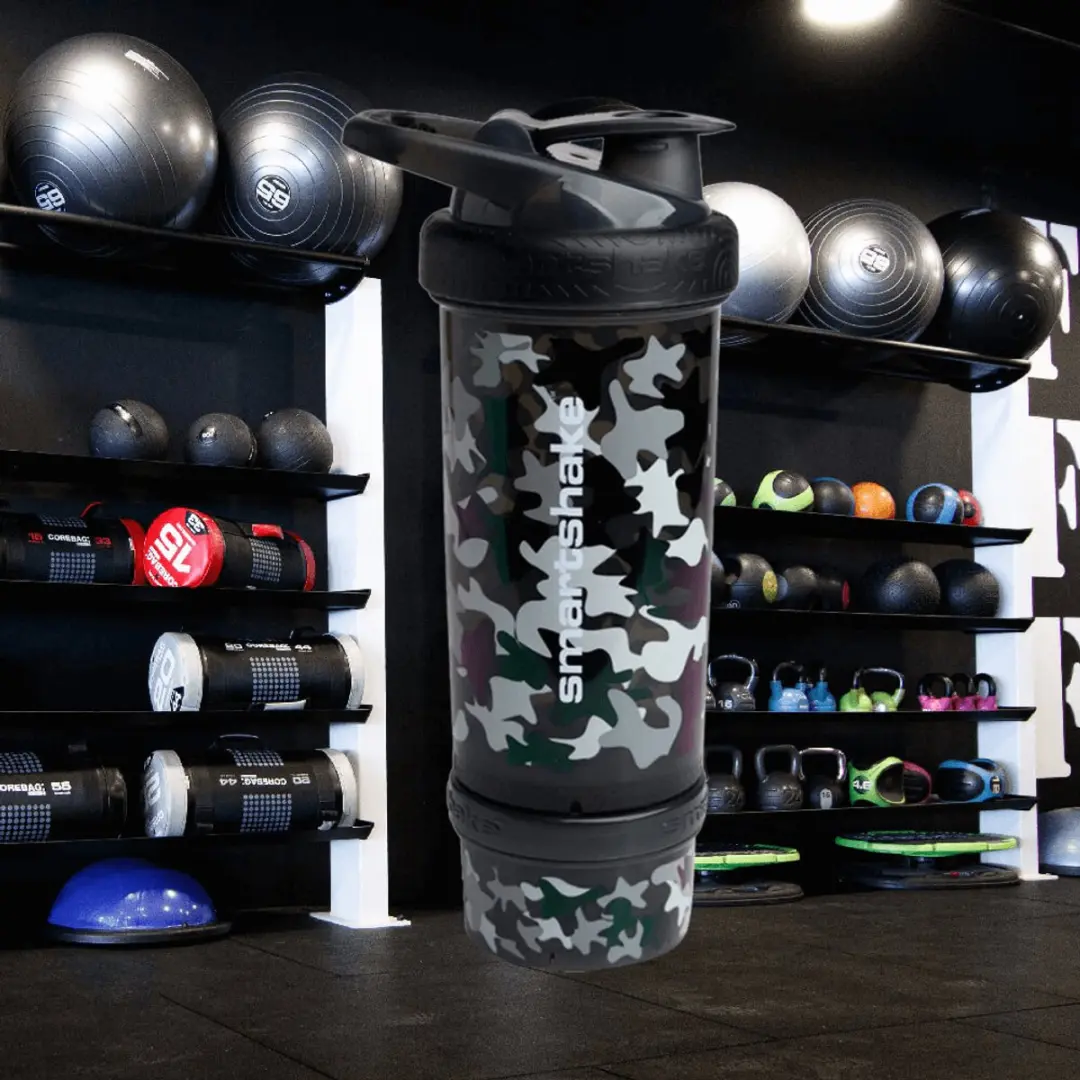 SmartShake Revive 750ml Shakebeker - Camo Zwart - afbeelding 4 van 4