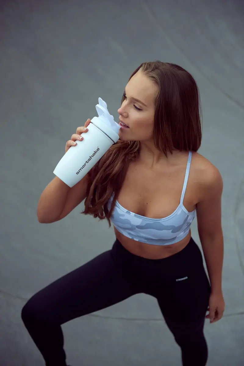 SmartShake Reforce 900ml Shaker - Wit - afbeelding 3 van 5